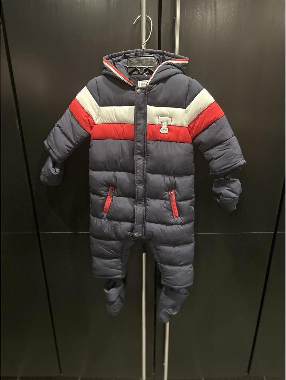 Partine et Chocolat size 1A snowsuit NWT